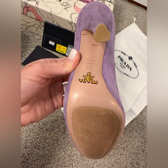 Prada Calzature Donna Glicine 4” heels from the 2008 Fairy Collection Size 38 - Picture 11 of 16